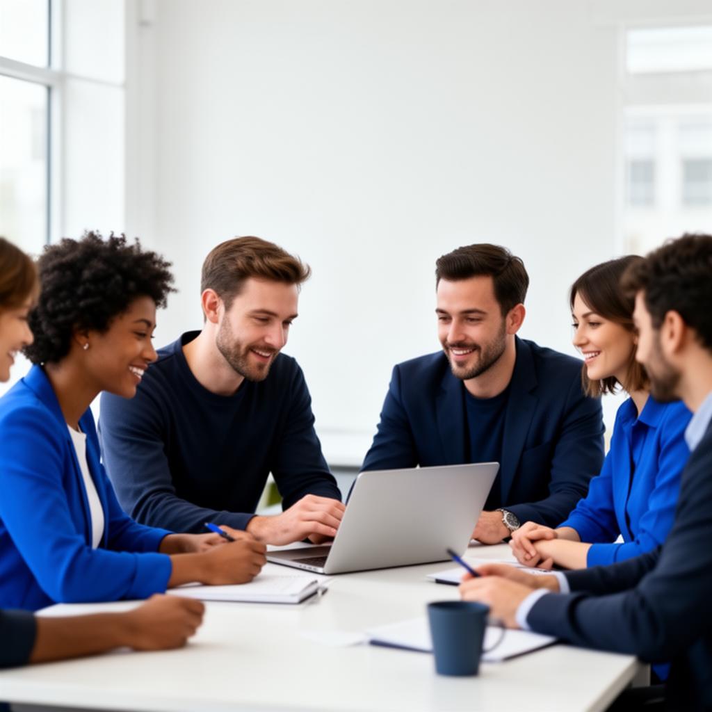 Spinwell team working with a startup founder